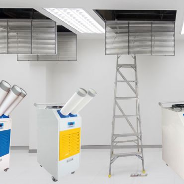 Alquiler de climatización portátil